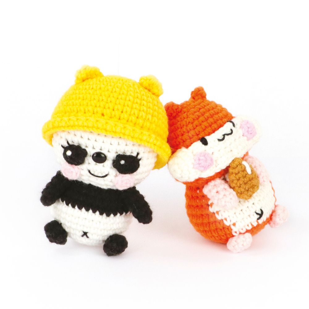 Graine Creative Panda Mini Amigurumi Kit 100mm