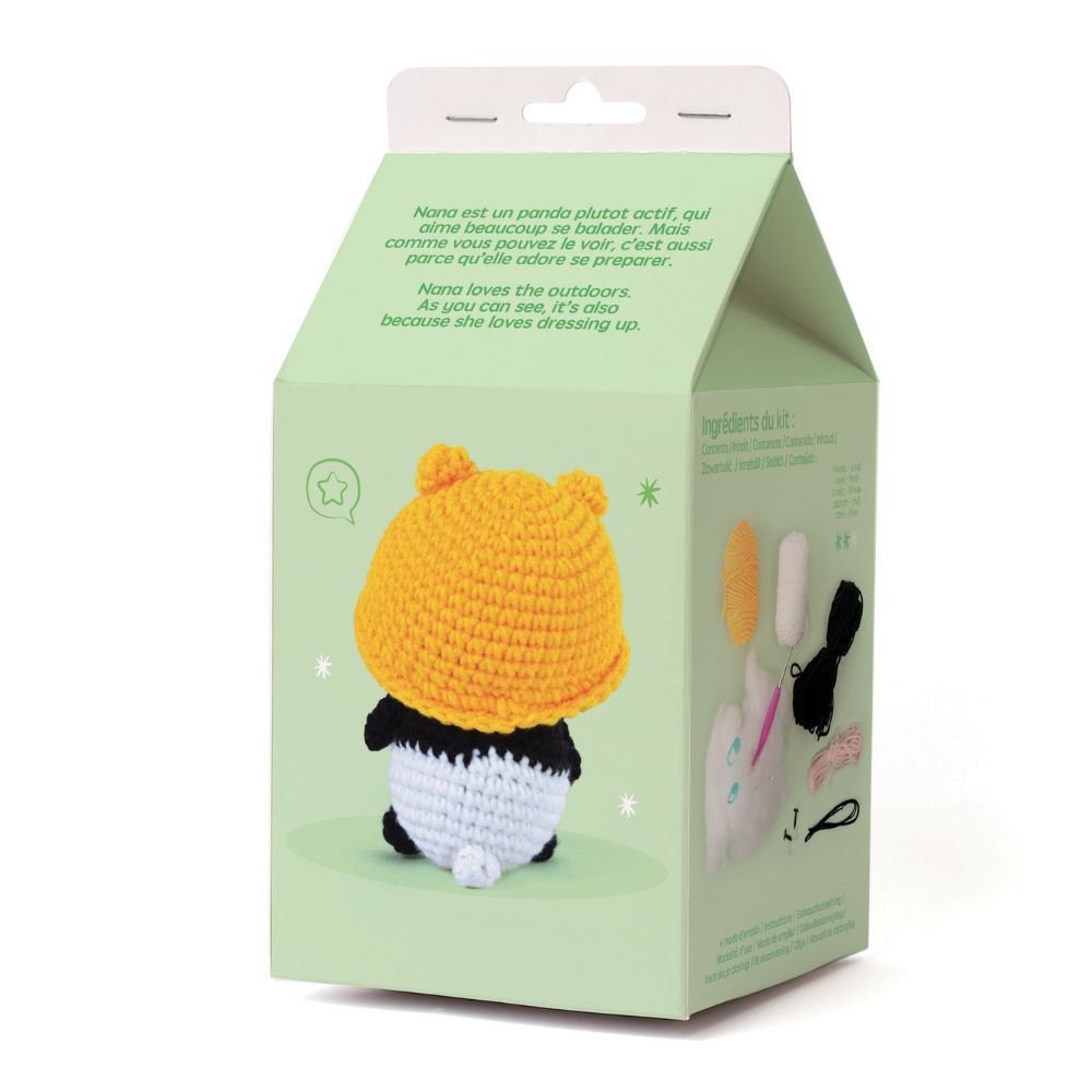 Graine Creative Panda Mini Amigurumi Kit 100mm