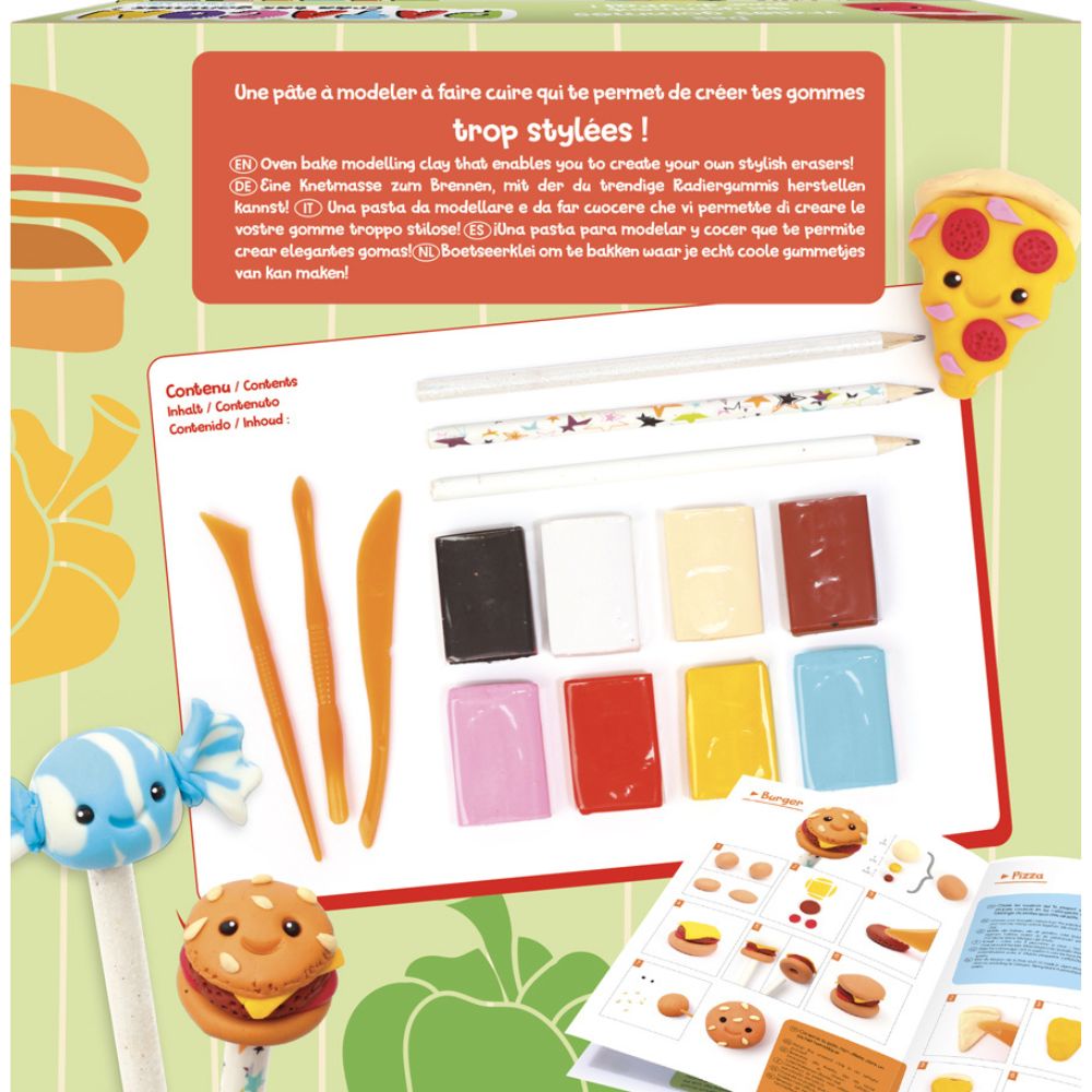 Graine Creative Patagom Modelling Clay Food Set