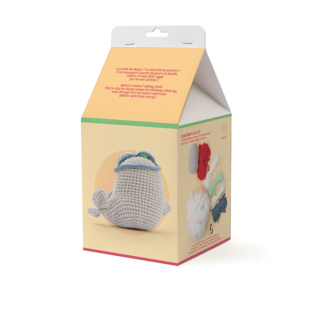 Graine Creative Amigurumi Crochet Kit – Seal 130mm