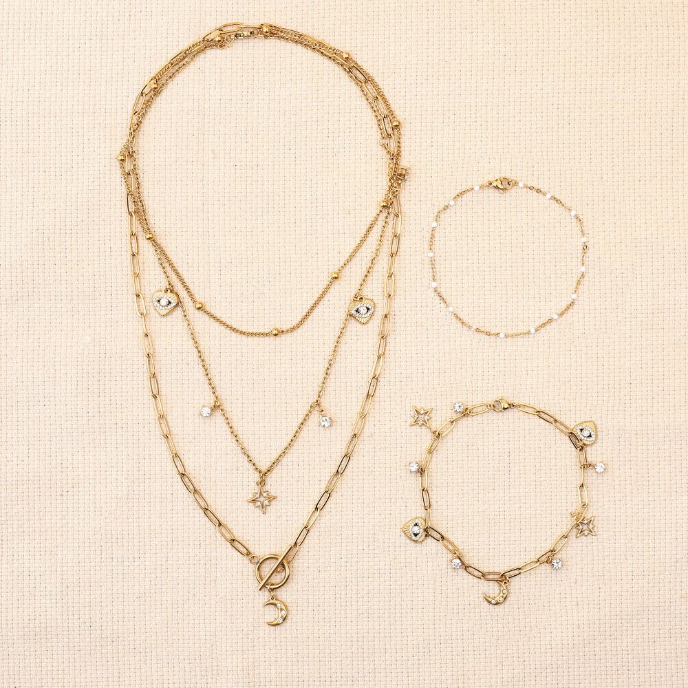 Graine Creative Stainless Steel DIY Jewellery Kit - Golden