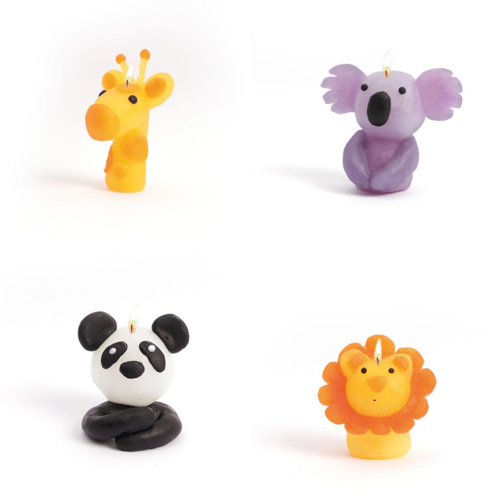 Graine Creative Wild Animal Candle Modelling Kit