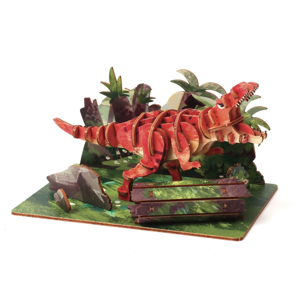 Graine Creative Wooden 3D Model - Tyrannosaurus