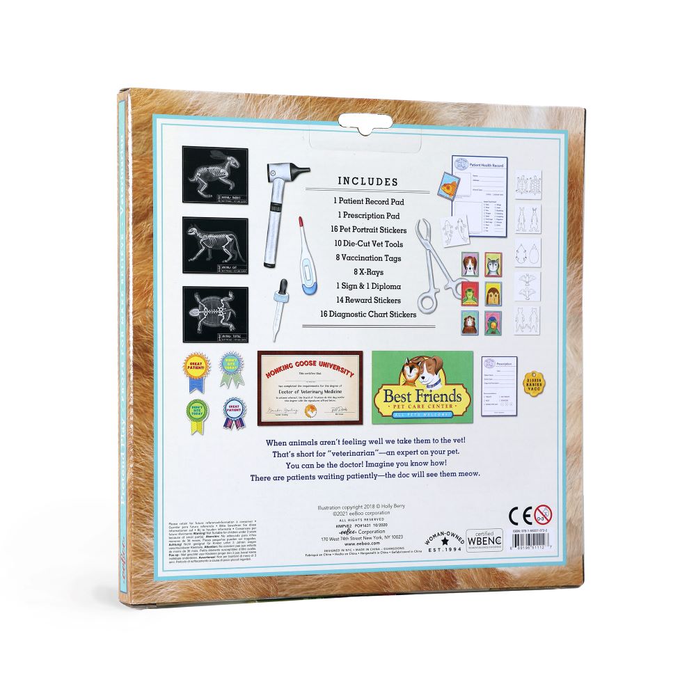 eeBoo Pretend Play - Veterinarian