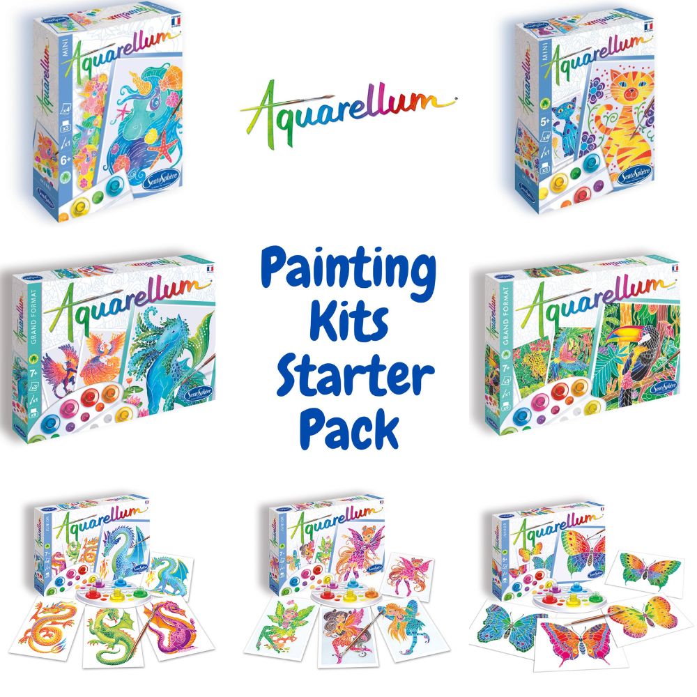 Aquarellum Painting Kits Starter Pack