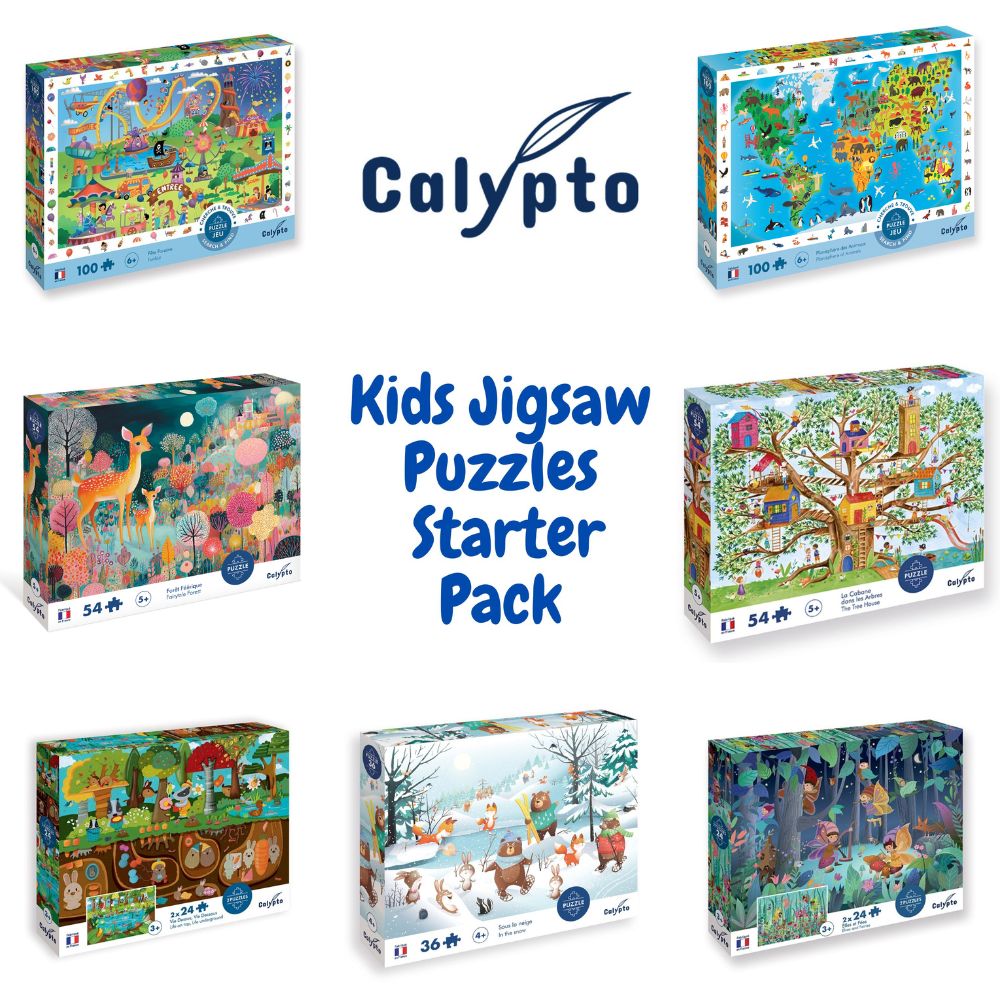 Calypto Kids Jigsaw Puzzles Starter Pack