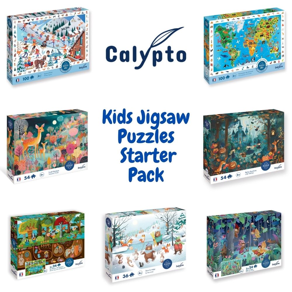 Calypto Kids Jigsaw Puzzles Starter Pack