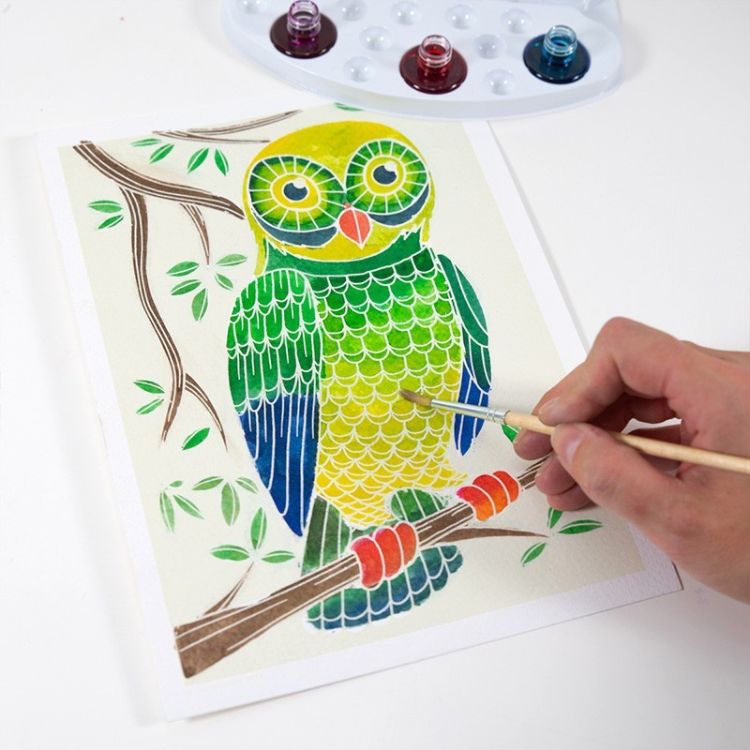 Aquarellum Junior Owls