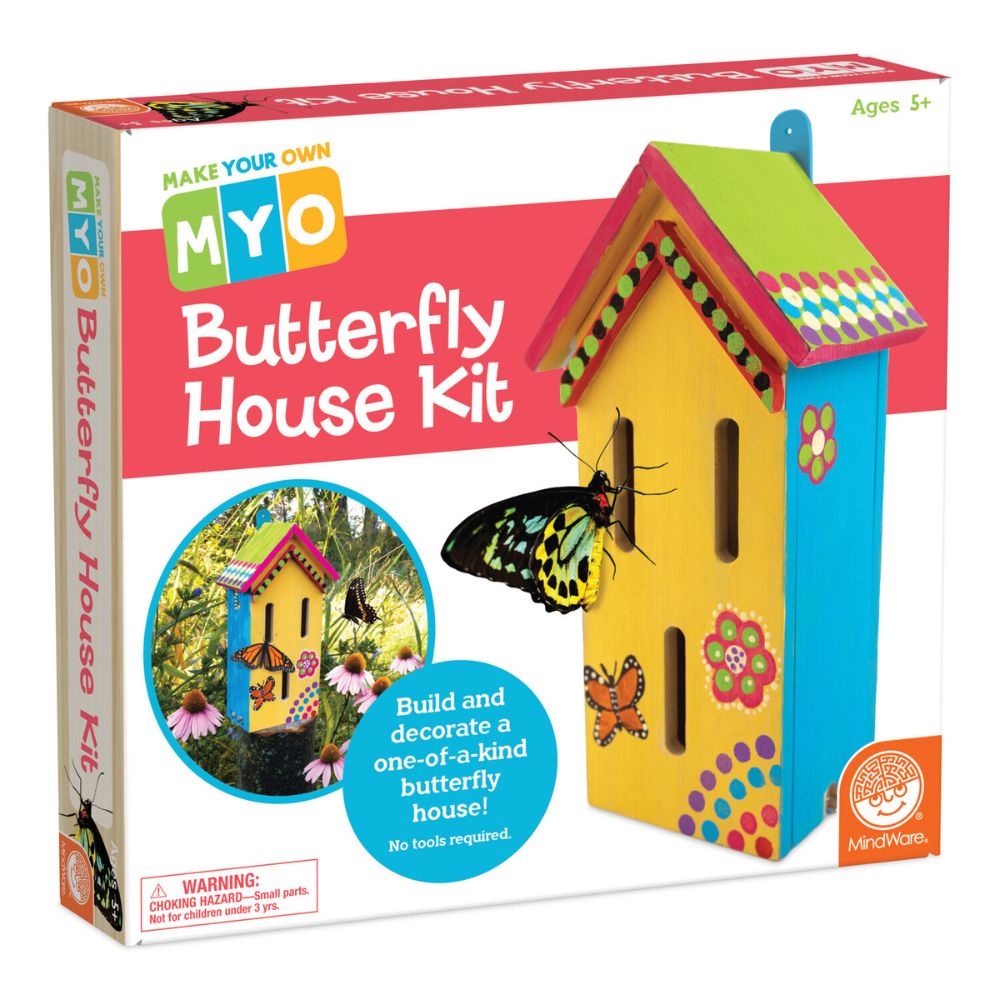 MindWare Make Your Own Butterfly House Craft Kit