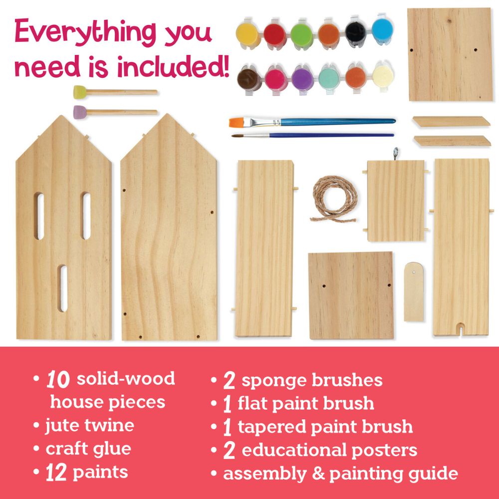 MindWare Make Your Own Butterfly House Craft Kit