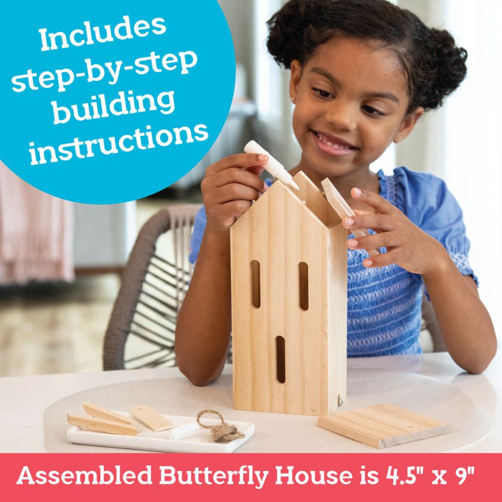 MindWare Make Your Own Butterfly House Craft Kit