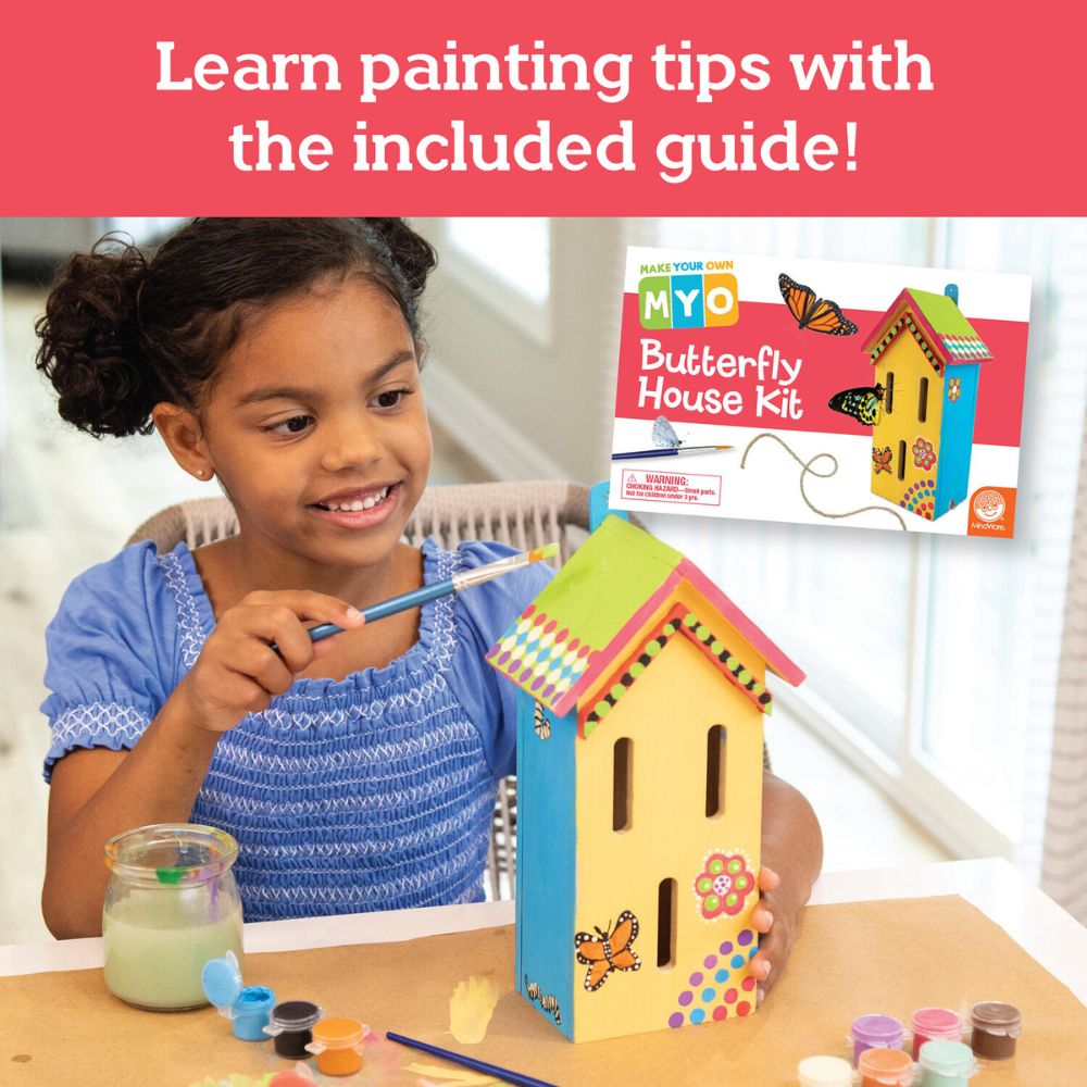 MindWare Make Your Own Butterfly House Craft Kit