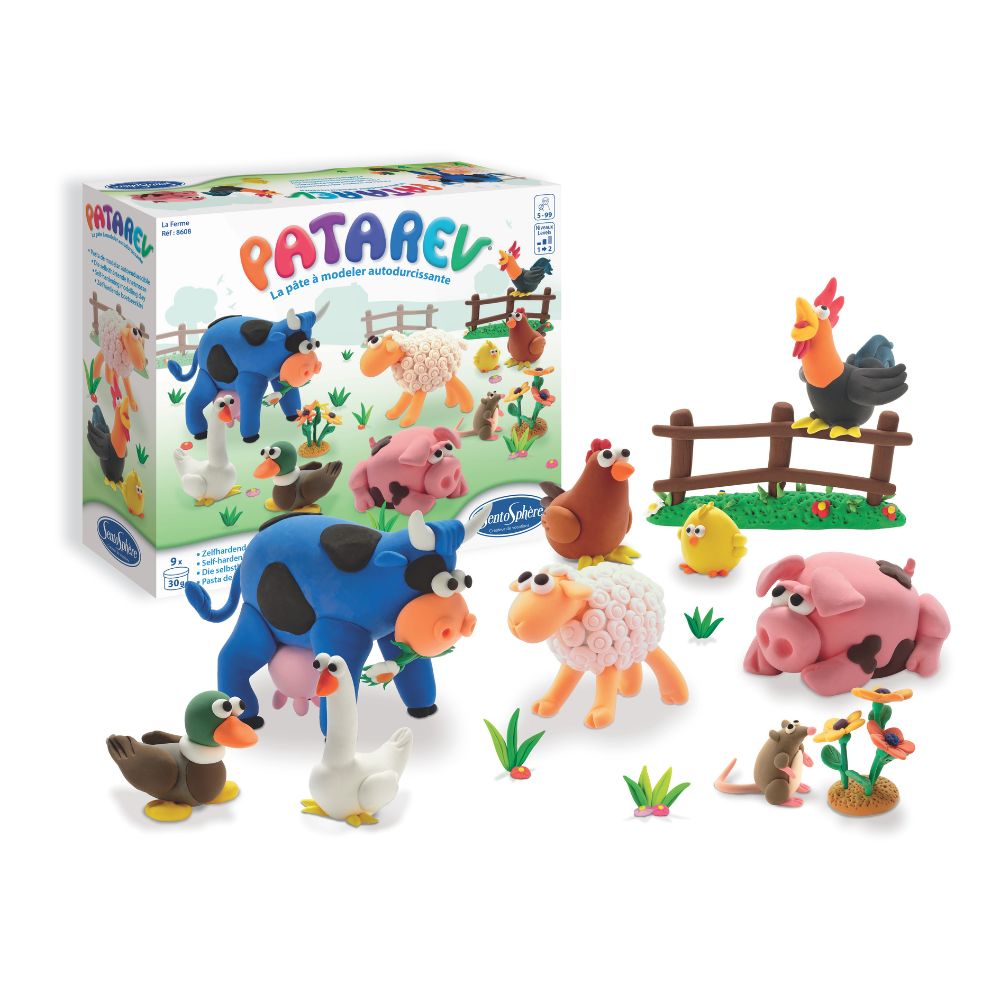 Patarev Air Dry Modelling Clay - Farm