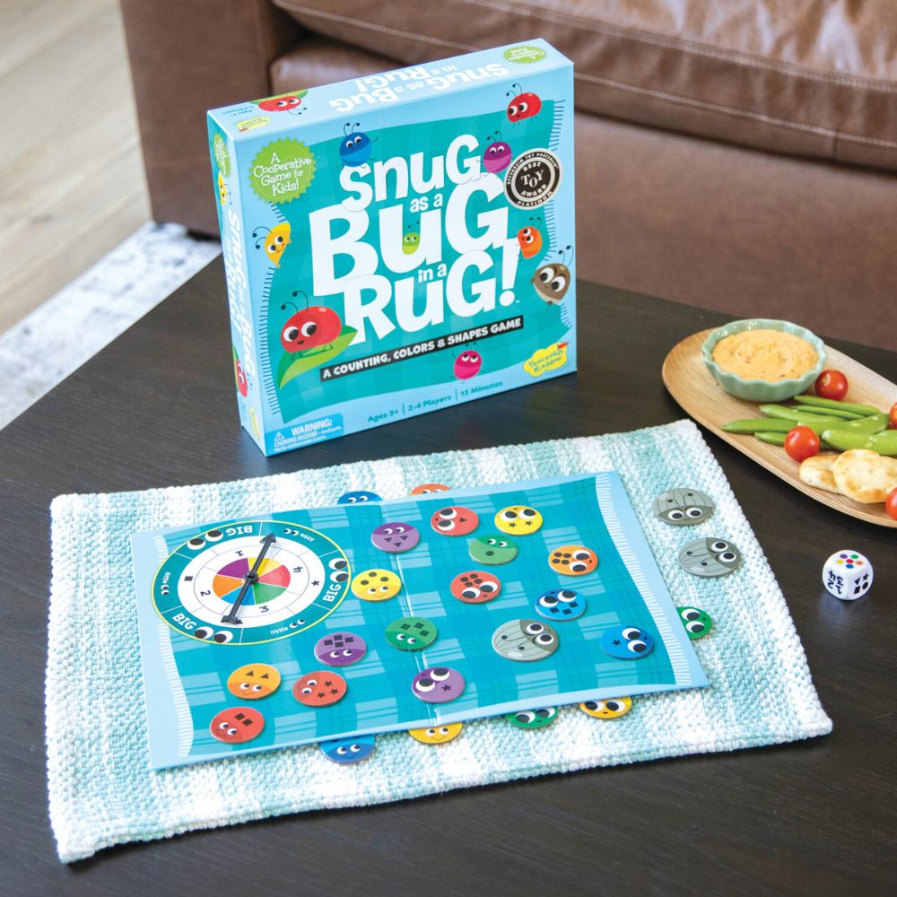 Peaceable Kingdom Cooperative Game - Snug as a Bug in a Rug