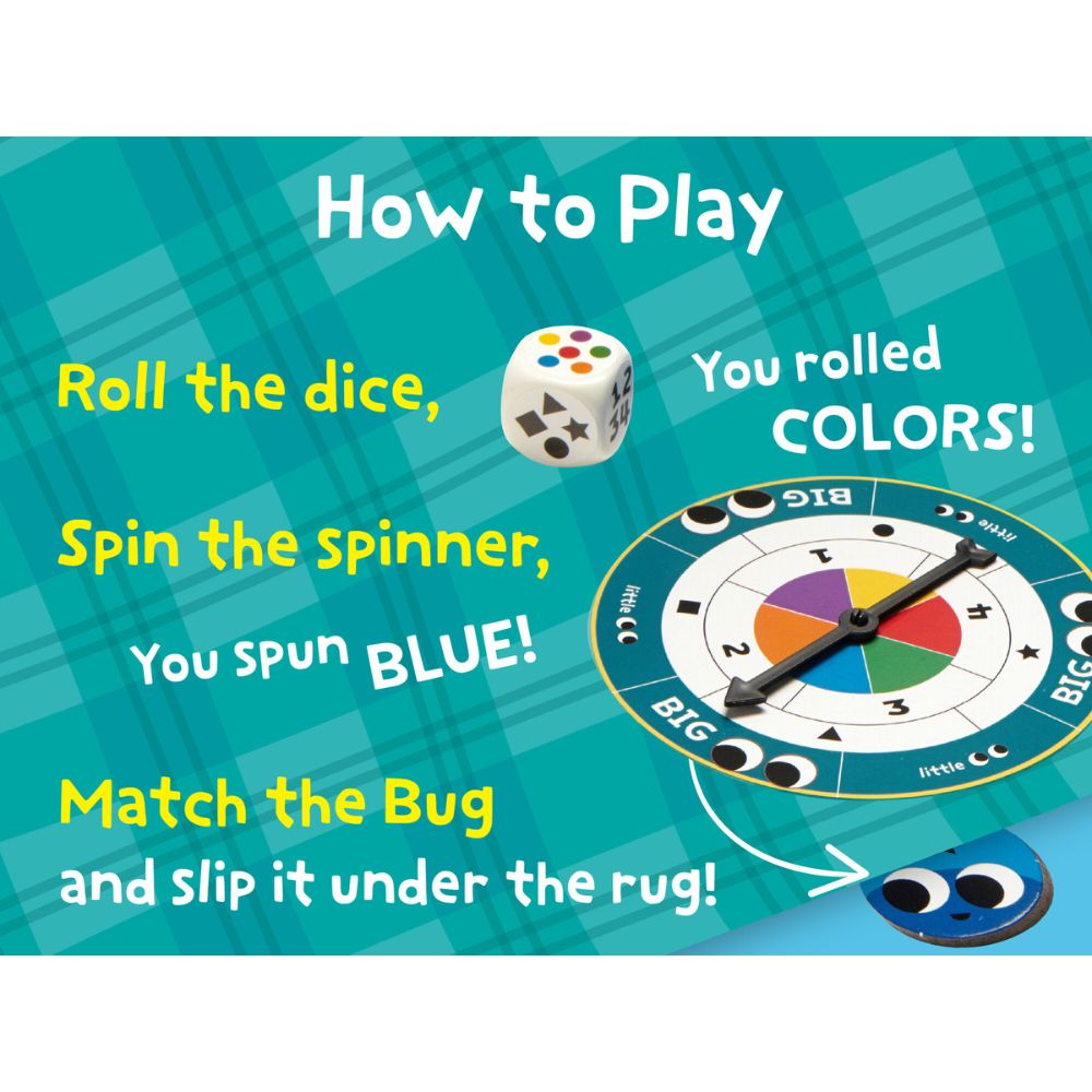 Peaceable Kingdom Cooperative Game - Snug as a Bug in a Rug
