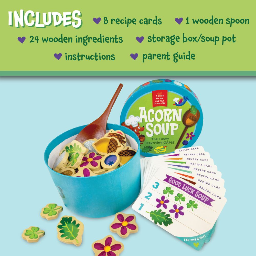 Peaceable Kingdom Toddler Game - Acorn Soup