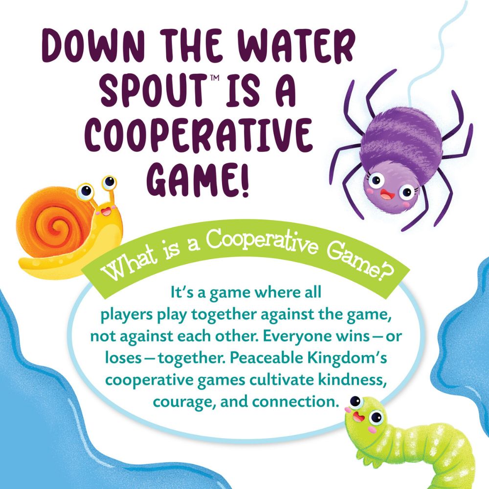 Peaceable Kingdom Down The Waterspout Cooperative Game