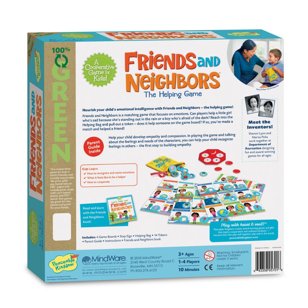 Peaceable Kingdom Cooperative Game - Friends & Neighbours
