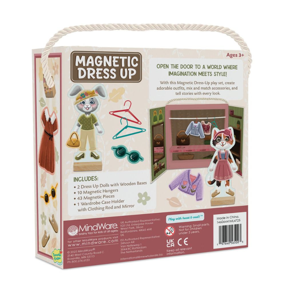 Peaceable Kingdom Magnetic Dress-up Cozy Critters