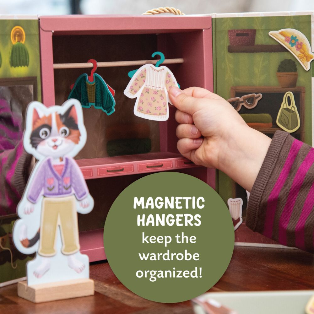Peaceable Kingdom Magnetic Dress-up Cozy Critters