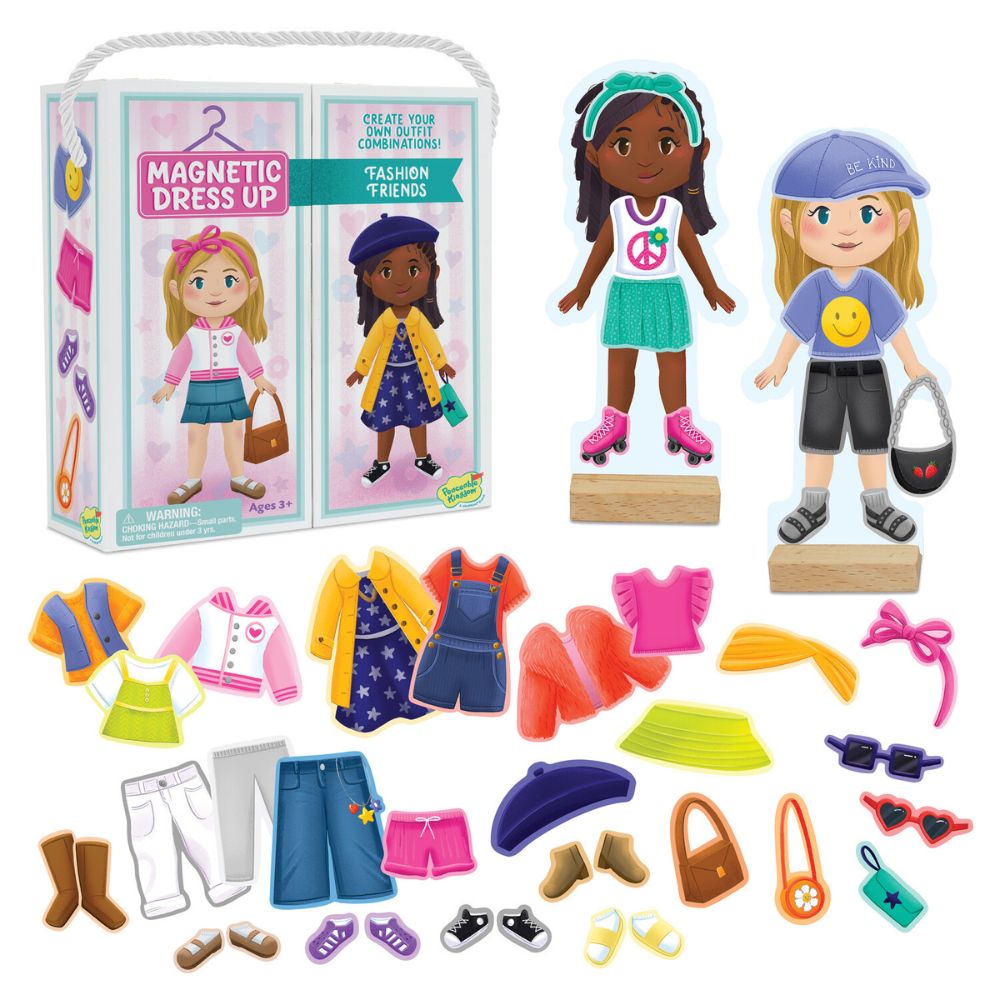 Peaceable Kingdom Magnetic Dress-up Fashion Friends