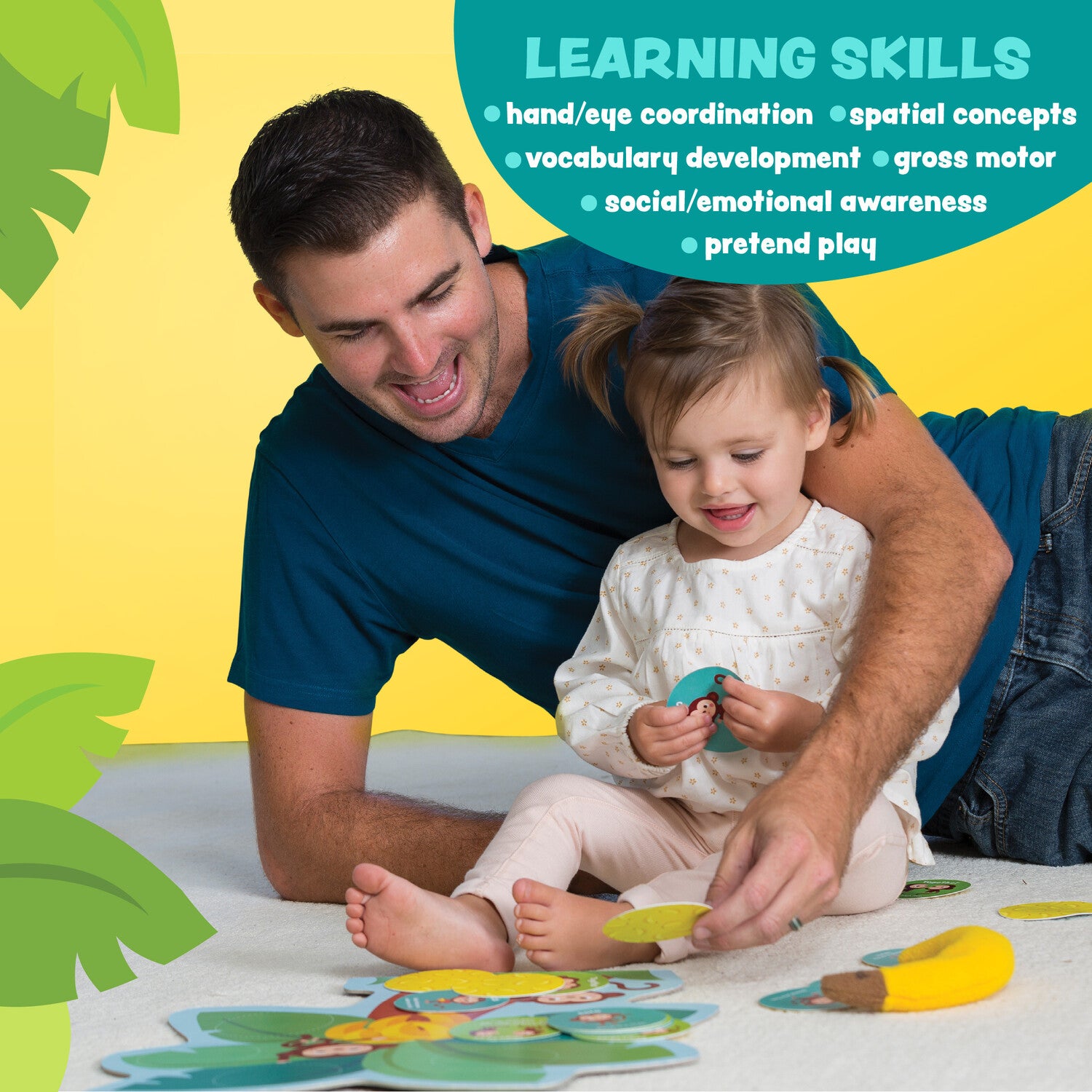 Peaceable Kingdom Toddler Game - Monkey Around