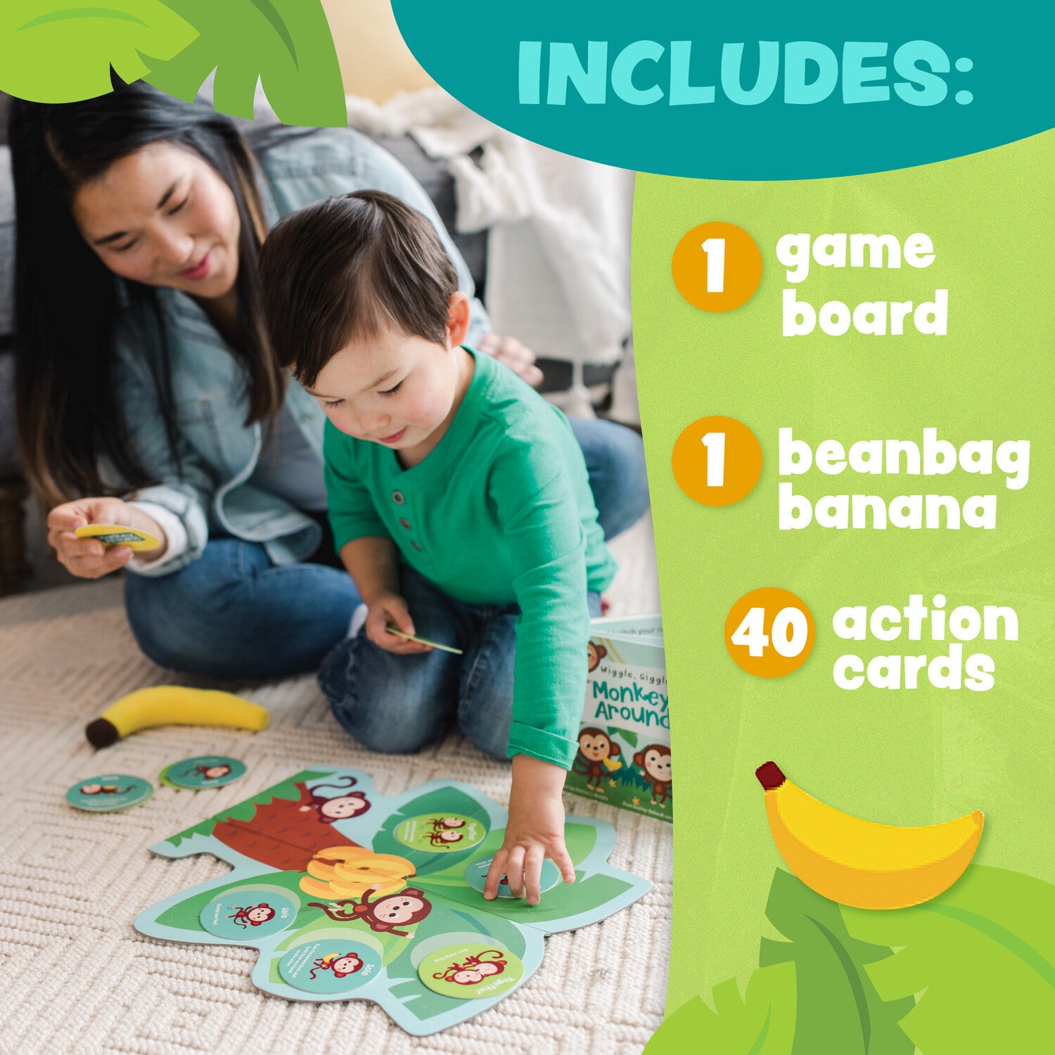 Peaceable Kingdom Toddler Game - Monkey Around