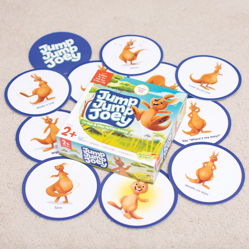 Peaceable Kingdom Toddler Game - Jump Jump Joey