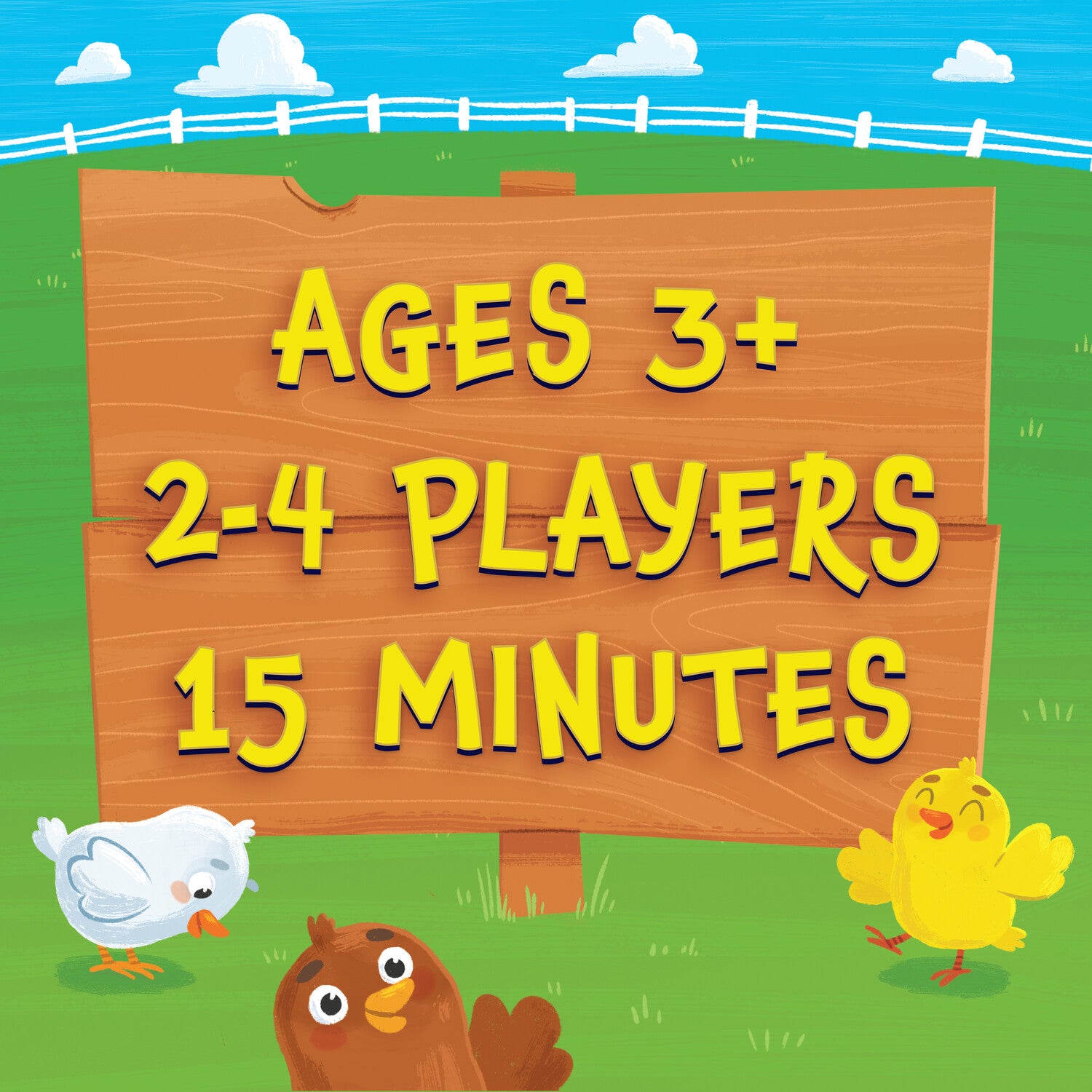 Peaceable Kingdom Cooperative Game - Count Your Chickens