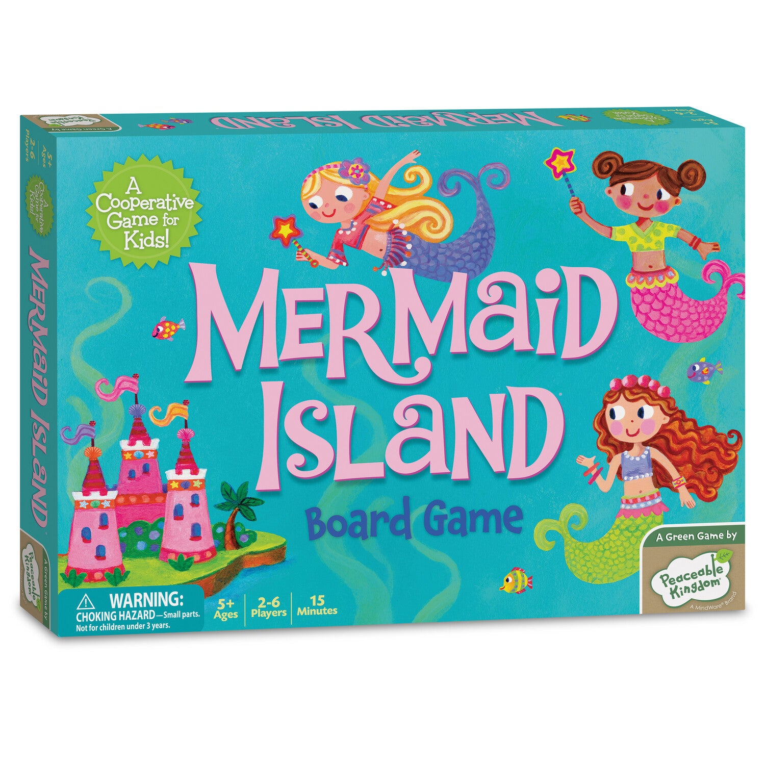 Peaceable Kingdom Cooperative Game - Mermaid Island