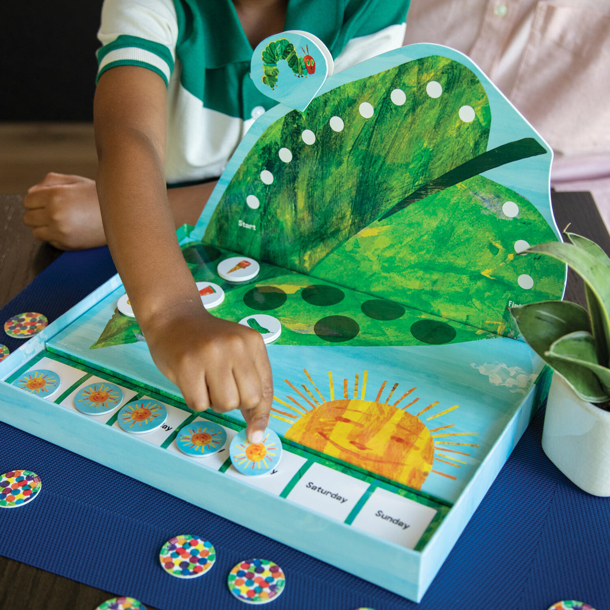 Peaceable Kingdom World of Eric Carle Very Hungry Caterpillar Snack Match Toddler Game 