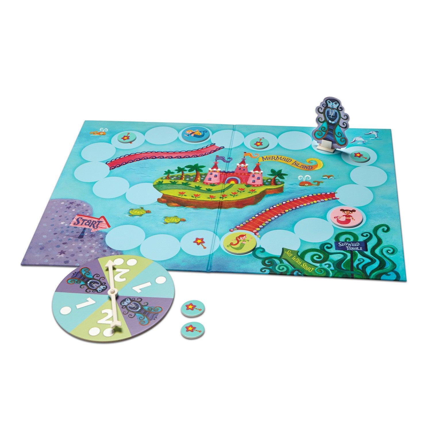 Peaceable Kingdom Cooperative Game - Mermaid Island