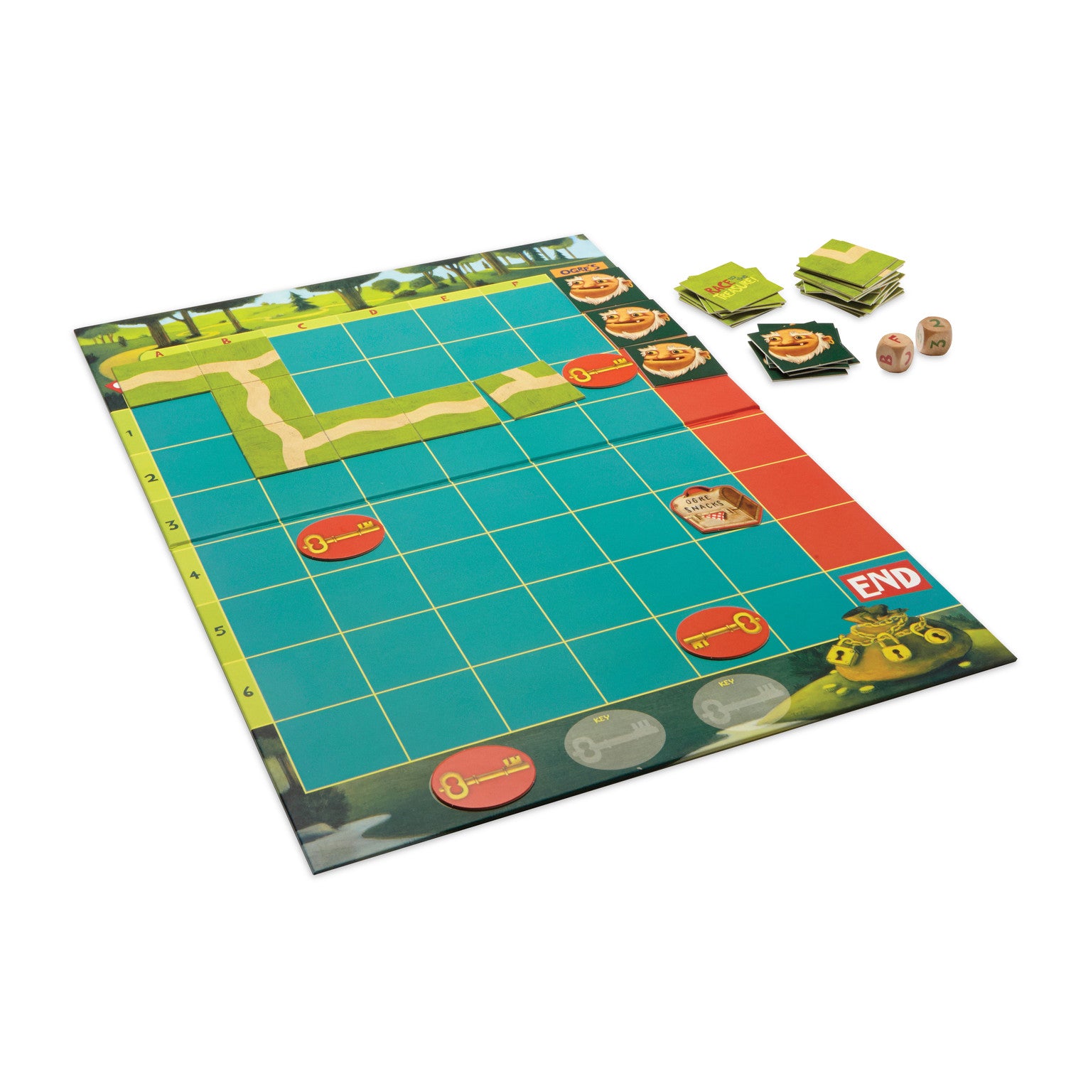 Peaceable Kingdom Cooperative Game - Race To The Treasure