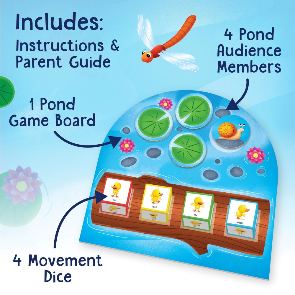 Peaceable Kingdom Toddler Game - Duck, Duck Dance Game