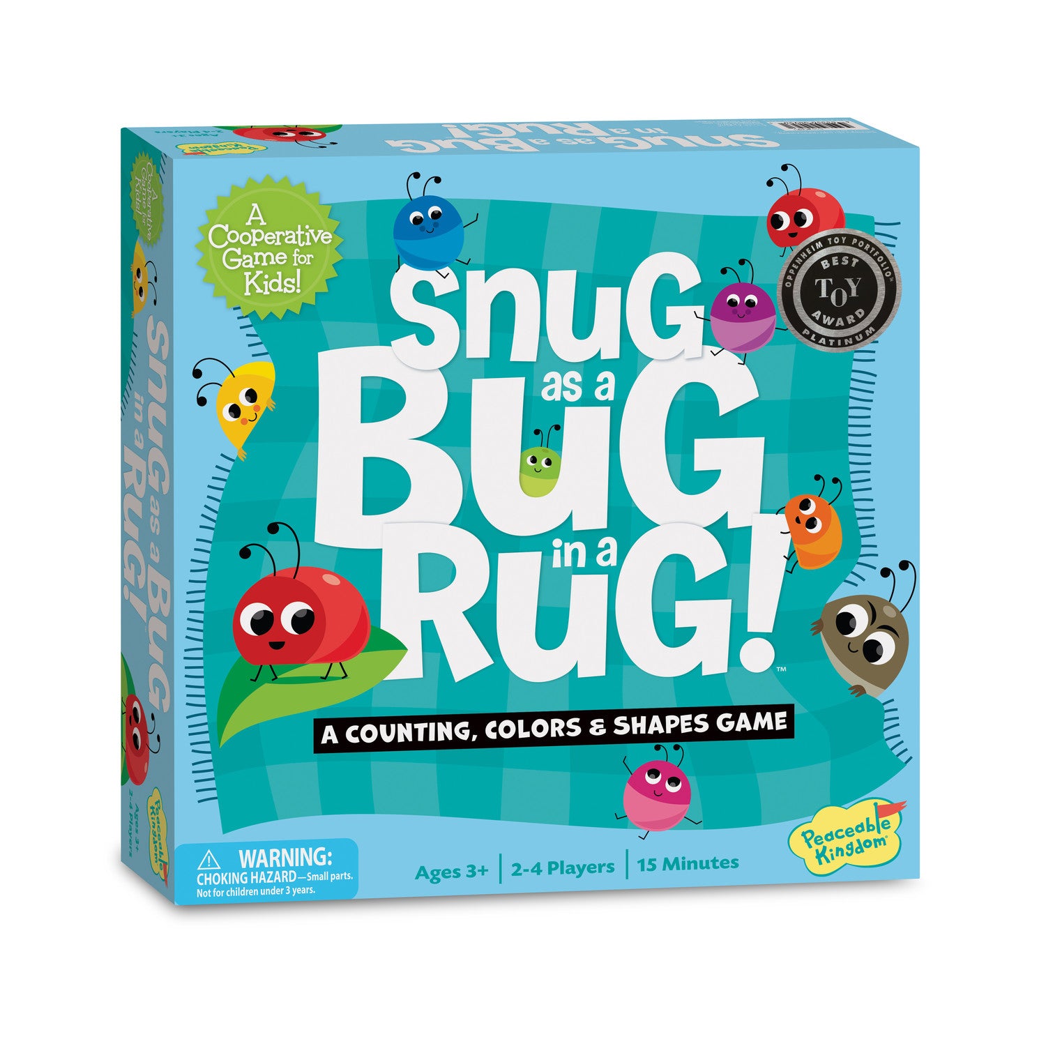Peaceable Kingdom Cooperative Game - Snug as a Bug in a Rug