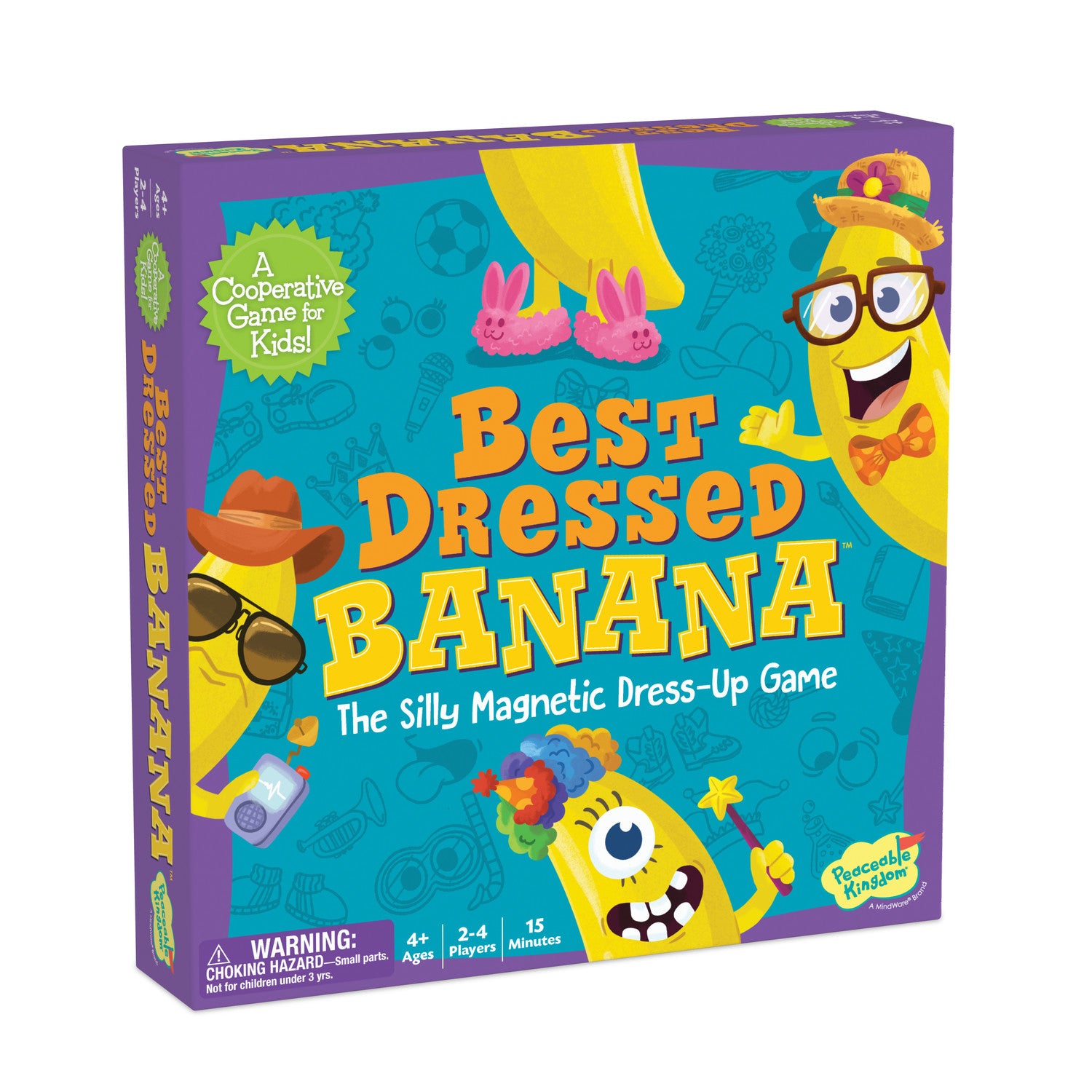 Peaceable Kingdom Cooperative Game - Best Dressed Banana