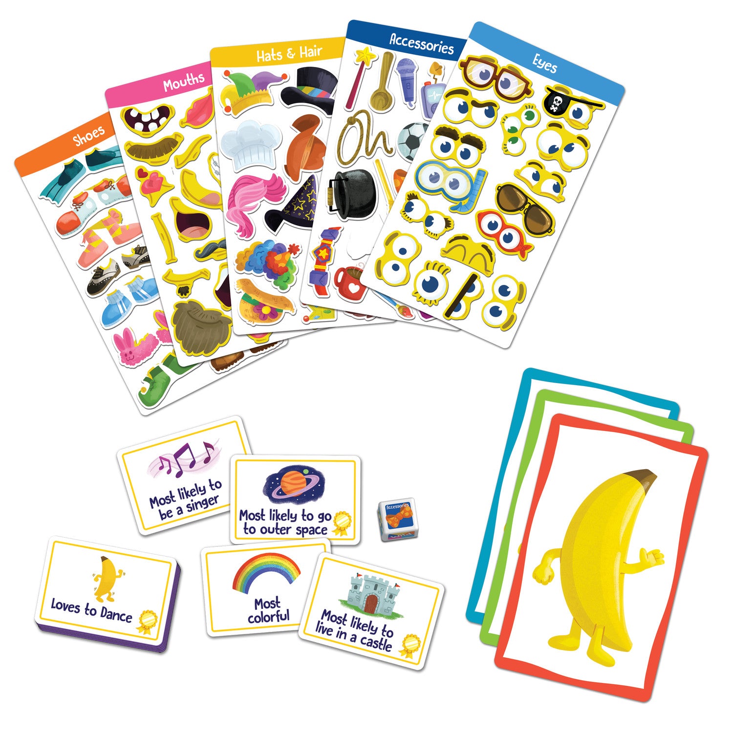 Peaceable Kingdom Cooperative Game - Best Dressed Banana