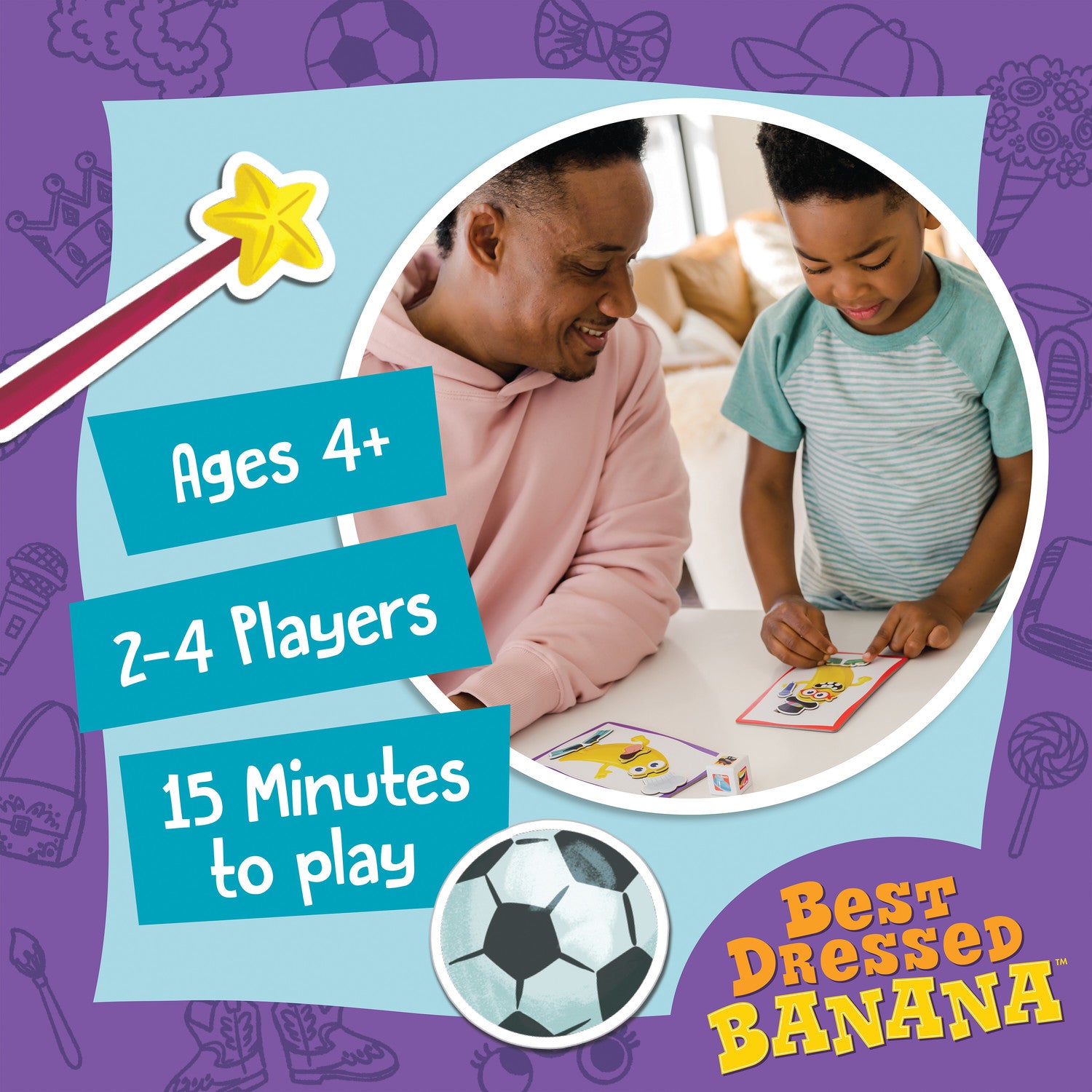 Peaceable Kingdom Cooperative Game - Best Dressed Banana