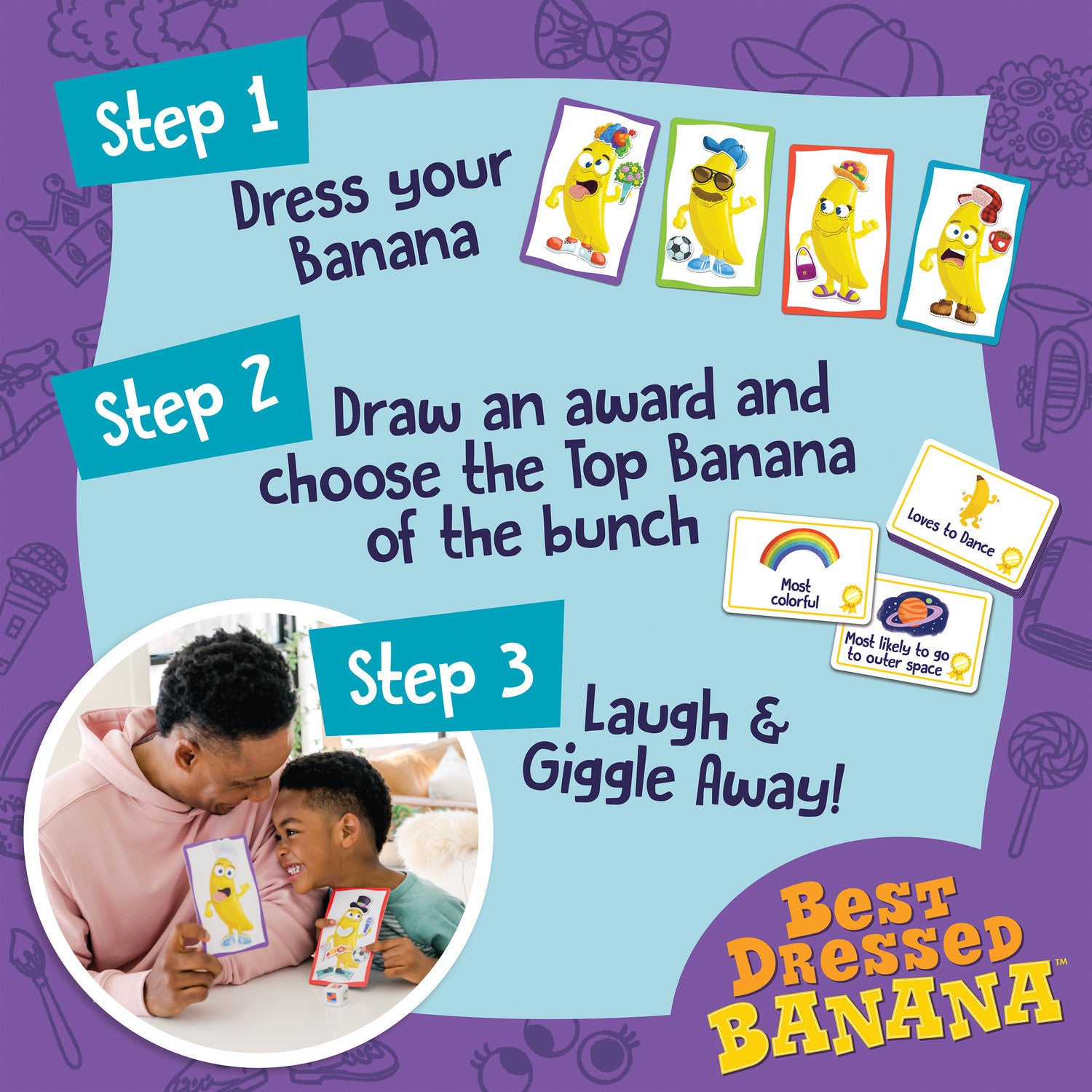 Peaceable Kingdom Cooperative Game - Best Dressed Banana