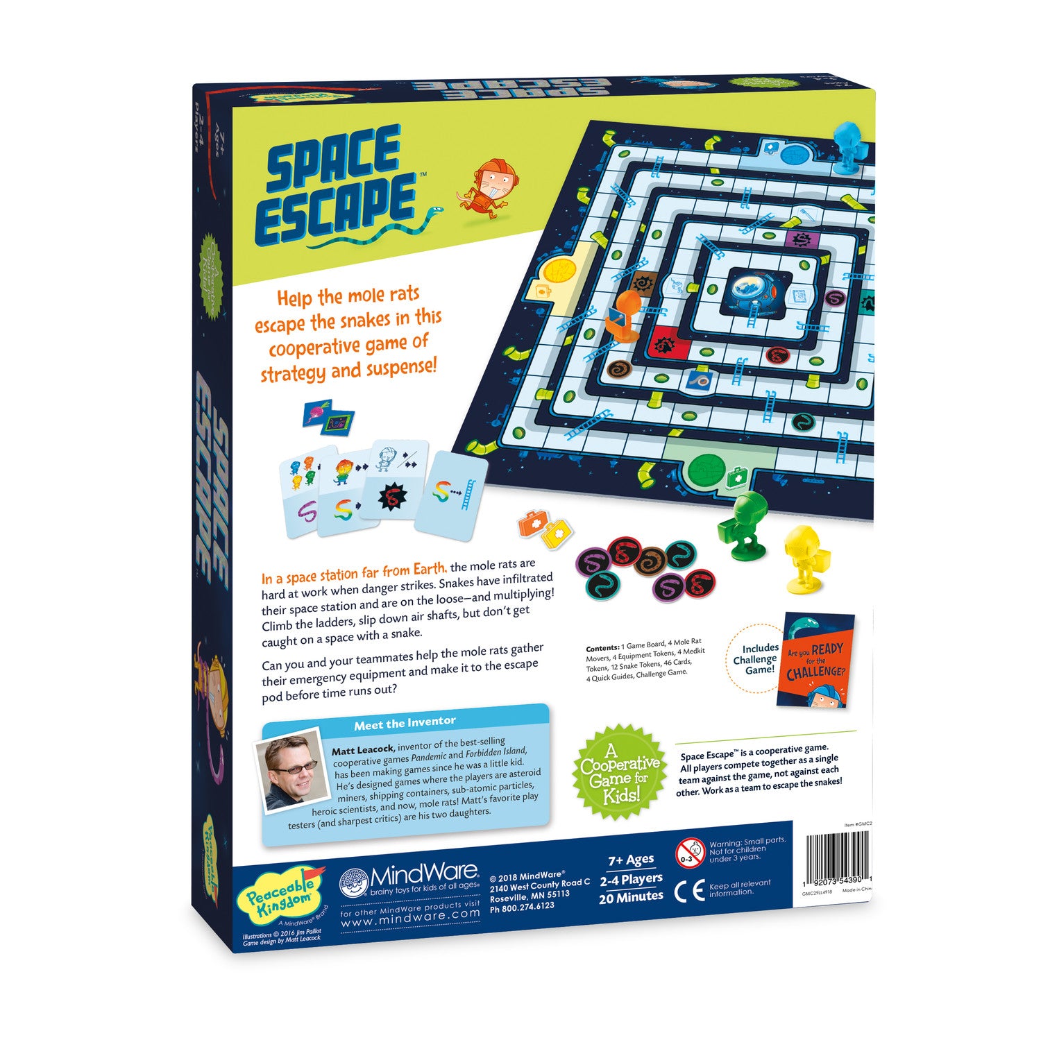 Peaceable Kingdom Cooperative Game - Space Escape