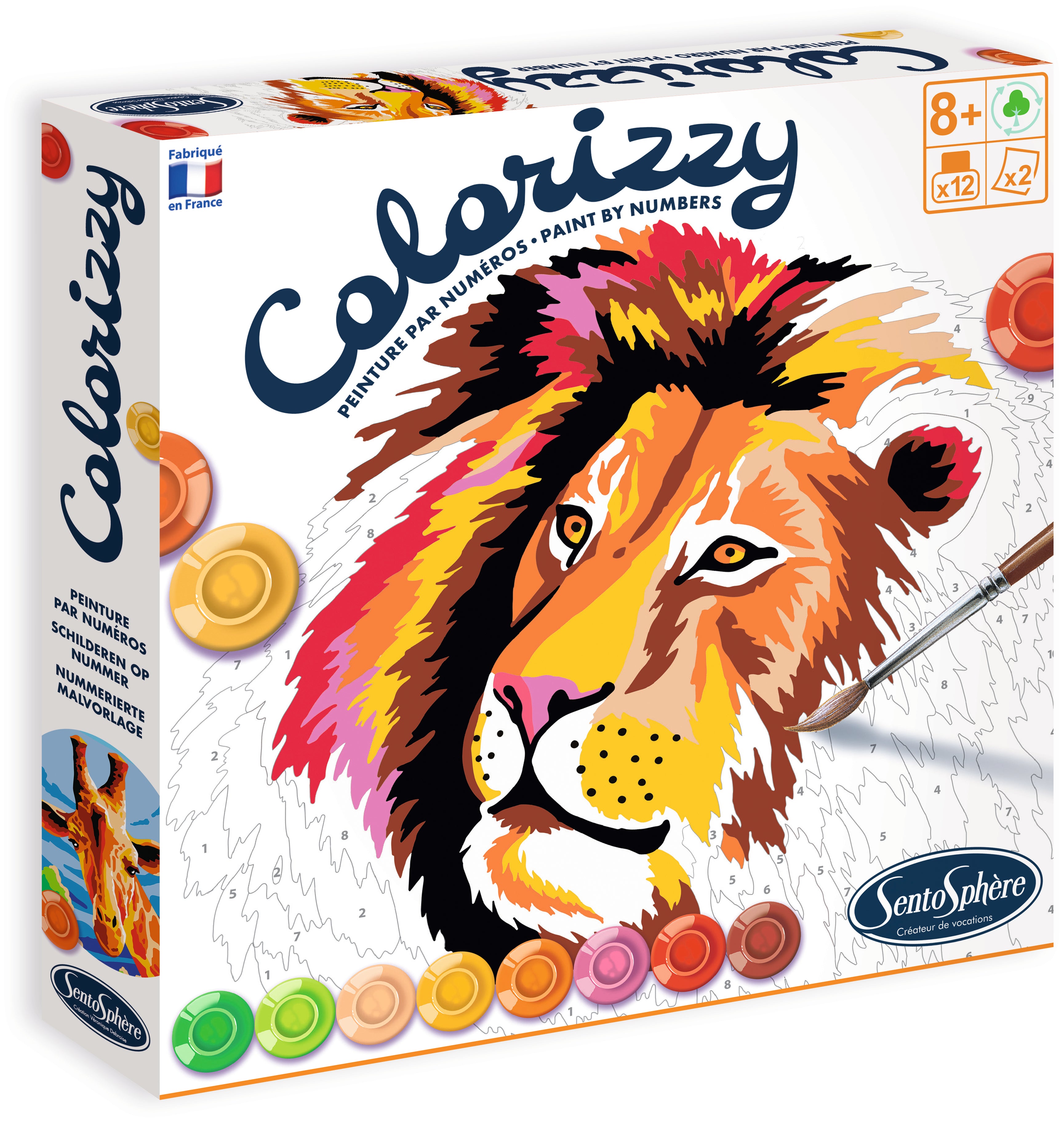 Colorizzy Paint By Numbers - Savannah
