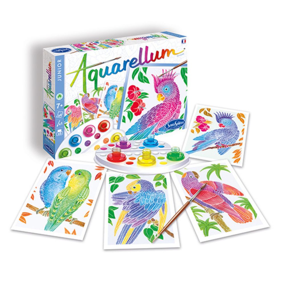 Aquarellum Junior Parrots