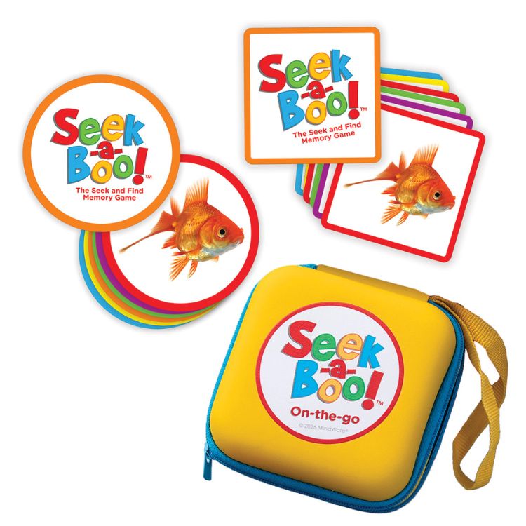 MindWare Seek-A-Boo On The Go! Memory Game for Toddlers