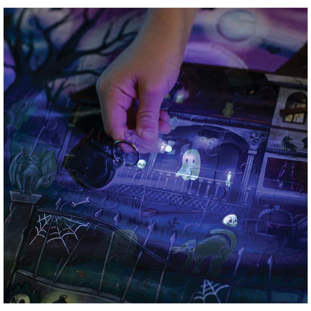 Glow Puzzle Game - Peaceable Kingdom Ghosts in the Attic image 1