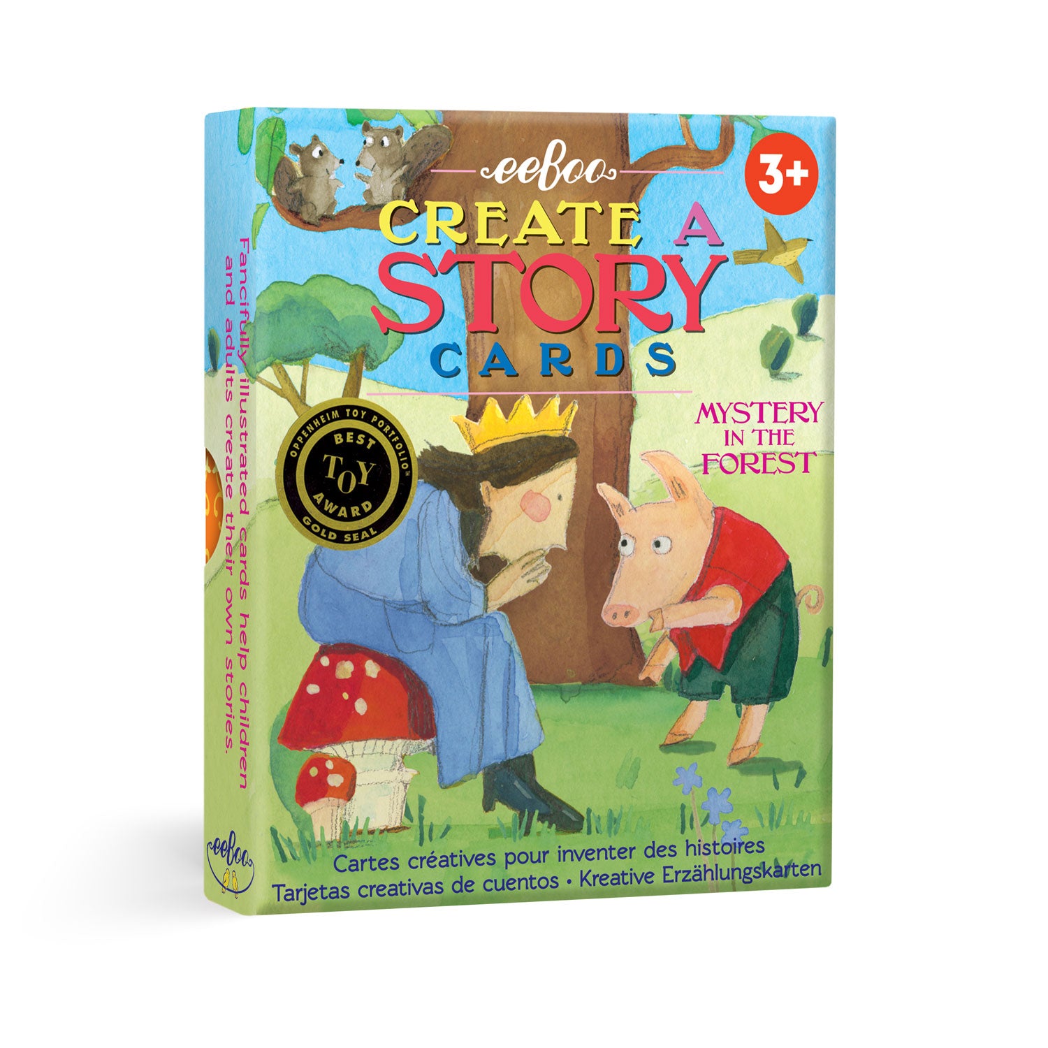 eeboo Create A Story Cards - Mystery In The Forest image 0