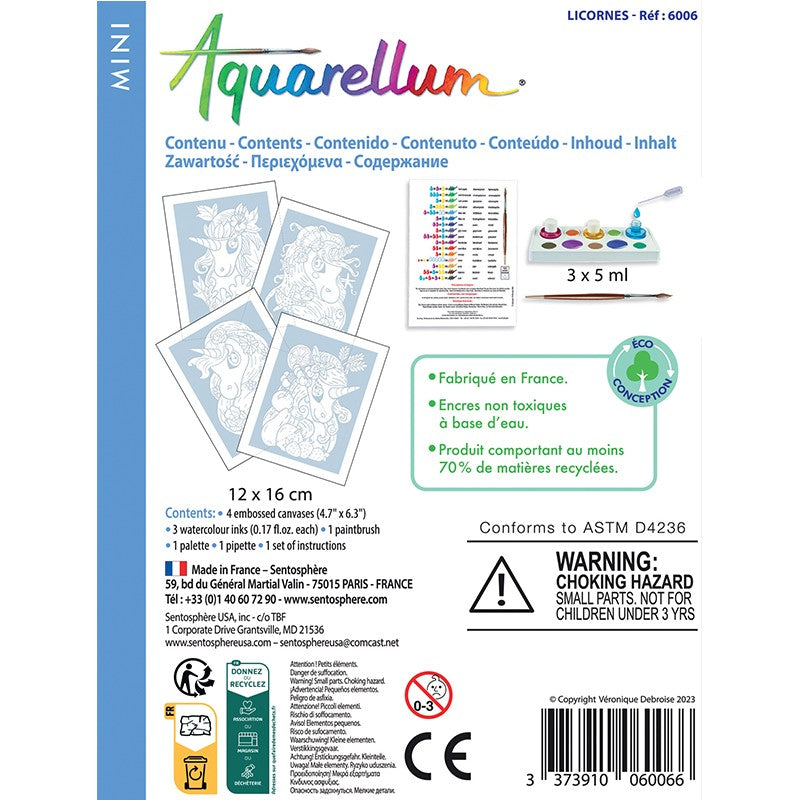 Aquarellum Mini Kit Unicorns