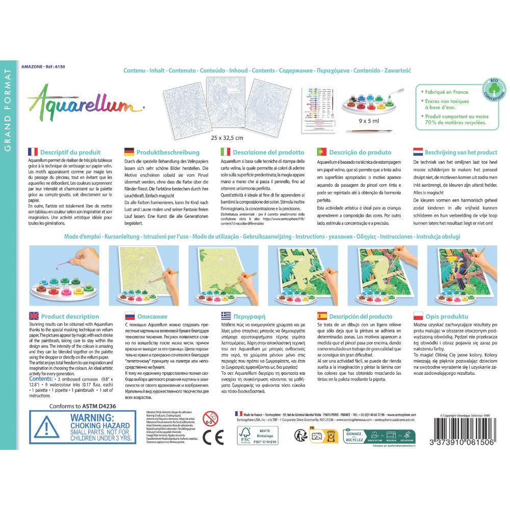 Paint By Numbers - Aquarellum Amazon - Large image 3