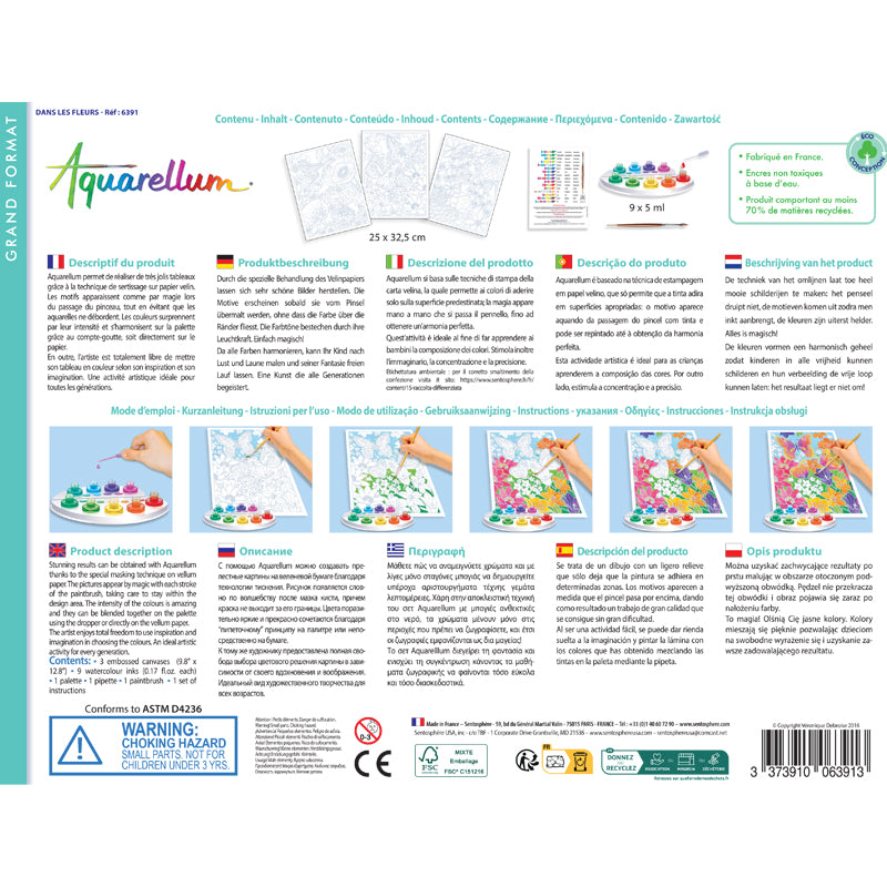 Painting Kits - Aquarellum In the Flowers - Large image 2