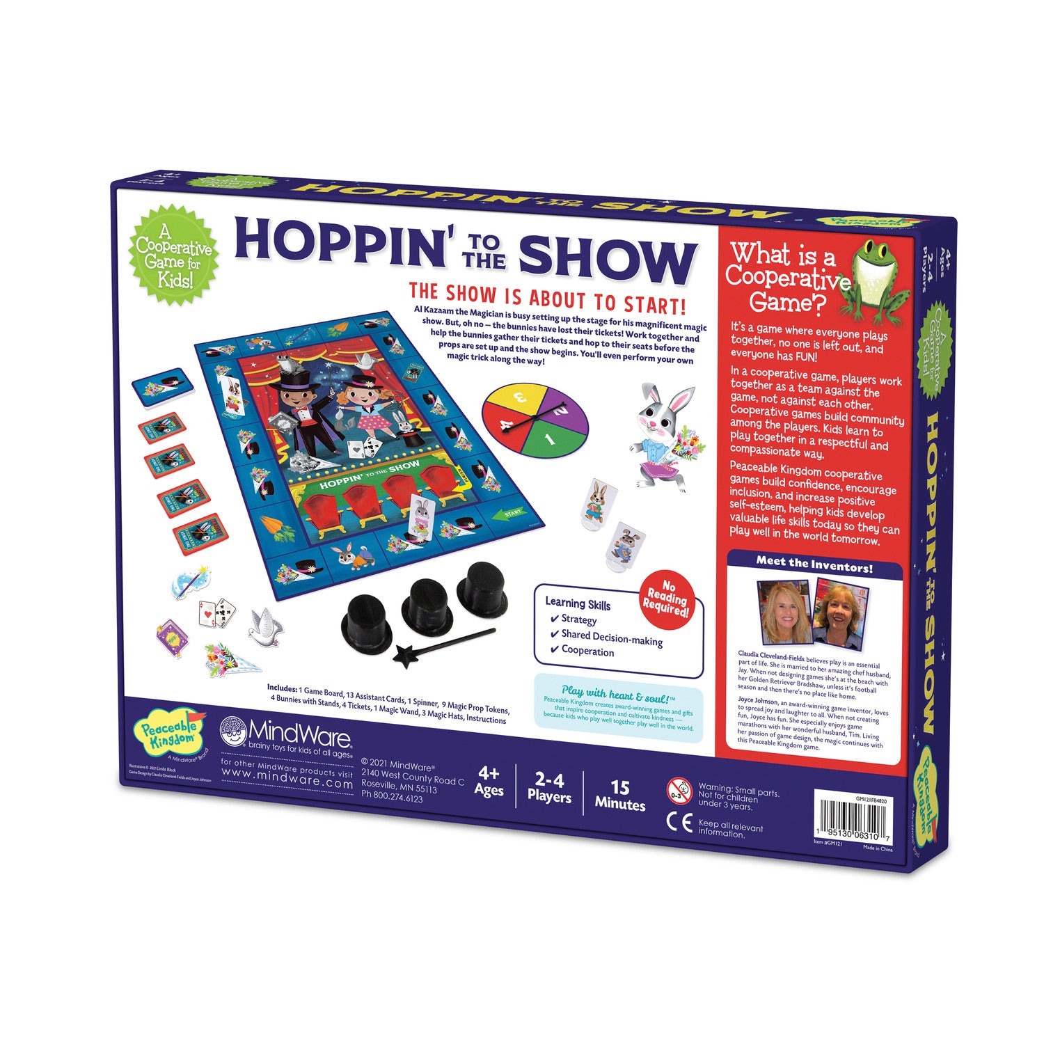 Cooperative Game - Peaceable Kingdom Hoppin' to the Show image 5