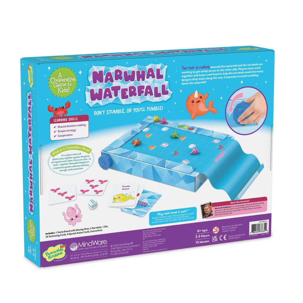 Cooperative Game - Peaceable Kingdom Narwhal Waterfall image 5